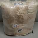 Waterproof Cream Calming Dog Blanket Beige Fluffy Long Faux Fur Pet Throw Blankets for Cats Puppy Couch Sofa Covers Washable Love Bed Cover(Beige,M-57x40in)