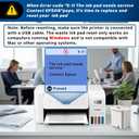 Waste Ink Pad Replacement with Reset Software for Ecotank ET-2800 ET-4800 ET-2803 ET-2720 ET-2400 ET-4700 ET4800 ET2800 ET2803 ET2720 2800 4800 2803 Printers, Waste Ink Pad Maintenance Box (4 Packs)