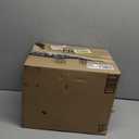 11x6.00-5 Lawn Mower Tires Flat Free, Zero Turn Mower Front Tires, 11x6-5 Solid Mower Wheel for Residential and Commercial, 3/4" and 5/8" Bearing, 6"- 8" Center Hub, Load 400lbs, 2Pk Black