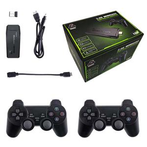 4K Retro Game Stick, HD Home Video Retro Game Console with 2 Wireless Controllers, HDMI Output, 20000+ Built-in Games 