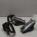 LED Fog Lights Kit for Toyota RAV4 2019-2025 LE XLE Hybrid SE XSE DRL Daytime Running Lights Amber Turn Signal Fog Lamps Assemblies