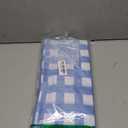 Pureegg Plastic Table Cloth Disposable 10 Pack, 54 x 108 Inch Table Cloths, Party, Picnic, Decorative Gingham Tablecloths, Rectangle, Blue and White Checkered Cover, Leakproof & Sturdy, Blue Plaid