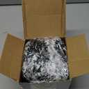 50 Feet Christmas Tinsel Garland, Metallic Twist Garland for Christmas Tree Xmas Indoor Decorations (Green White)