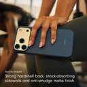 Beats iPhone 17 Pro Max Case with MagSafe & Camera Control, Matte Finish, Microfiber Lining Bedrock Blue