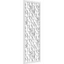 13 3/8"W x 34 3/8"H x 3/8"T Lock Haven Decorative Fretwork Wall Panels in Architectural Grade PVC