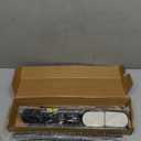 Bucherry Front Door Garland Hanger - Adjustable 59"- 67" Heavy-Duty Christmas Halloween Door Frame Garland Hanger for Hanging Wreaths No Screws, Drilling, Damage-Free, Easy Assembly(Black)