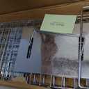 TeqHome Live Animal Cage Trap, Collapsible Humane Live Animal Cage Trap, Galvanized Steel Humane Live Trap Cage for Rabbit,Stray Cat, Groundhog, Raccoon,Squirrel,Chipmunk,Mole,Gopher,Skunk,24"x8"x8"