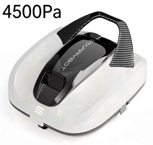 Starrybot Cordless Robotic Pool Cleaner, Portable Swimming Robotic Pool Vacuum Self-Parking Technology,150Mins Runtime,Pool up to 900 Sq.Ft, Ideal for Above-Ground Pools