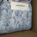Lucky Brand Soft Floral Blue 3-Piece Quilt Set, King