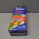 Ziploc Gallon Food Storage Slider Bags, Power Shield Technology for More Durability, 68 Count