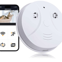 1080P HD Nanny Cam WiFi Surveillance Camera for Indoor Smoke Detector Camera with Motion Detection, Night Vision for Home Security