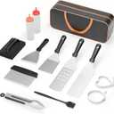 Griddle Accessories Kit, Flat Top Grill Accessories Set for Blackstone and Camp Chef, Grill Spatula Set