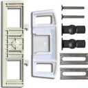 Fixing Plate with Screws, Adjustment Tabs, Rubber Expansion Nut