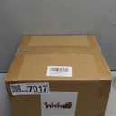 12 Ft Long Christmas Inflatable Black Santa Rides in a Sleigh Pulled by Three Reindeer with Gift Box, African American Christmas Decorations Built-in LED Lights Blow up Xmas Decor for Yard Lawn Garden