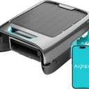 AIPER Surfer S2 Robotic Solar Pool Skimmer with APP Support, 24/7 Cleaning, Dual Charging Modes, Smart Obstacle Avoidance, Ideal for Most Swimming Pool Types (Blue)