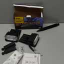 Solar Outdoor Lights,40 LEDs Color Changing RGB Solar Landscape Path Lights,USB & Solar Powered Multicoloured Spotlights,14 Colors Auto Cycling Spotlights for Yard,Garden,2 Pack