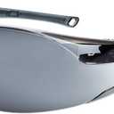 Boll Safety 253-RH-40071 Rush Safety Eyewear with Rimless Frame and Smoke Anti-Fog/Anti-Scratch Lens (One Size)