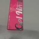 2 x Semi Cured Gel Nail Strips, 20 PCS Gel Nail Stickers Work with UV Light, Gel Nail Wraps, Salon Quality & Easy to Use - Pure Powder