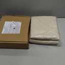 Amazon Basics Lightweight Super Soft Breathable Brushed Microfiber 4 Piece Bed Sheet Set with 14-Inch Deep Pockets, Wrinkle Resistant, Queen, Beige, Solid