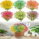 Babys Breath Artificial Flowers Fake Babys Breath Flowers Artificial Bulk, 36PCS Realistic Faux Babies Breath Gypsophila Bouquet Flores Artificiales para Decoracion for Wedding Party Home Decor