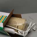 Heated Blanket Electric Throw, Soft Flannel Heating Blanket with 8 Hours Auto Off 10 Fast Heating Levels Machine Washable Sherpa Heated Blanket with Overheating Protection (Throw (50" x 60"), Khaki)