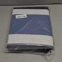 Nautica - Twin Duvet Cover Set, Cotton Reversible Bedding with Button Closure, Casual Home Decor (Bradford Navy/Khaki, Twin)