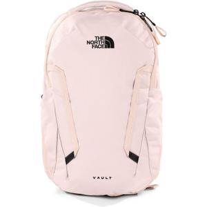 The North Face Women's Vault Everyday Laptop Backpack | Commuter Travel Bag with Water-Repellent Finish, Spacious Main Compartment, Pink Salt, One Size