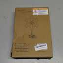 Brightown-Christmas-Tree-Topper-Star-Lighted, 3D Snowflake Snow Cool White Christmas Tree Star Topper with Lights Built-in 15 Bulbs Plug in Vintage Classic Indoor New Year Xmas Decorations Ornaments