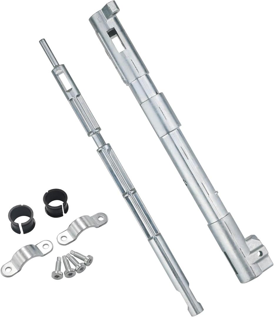 Steering Column Shift Tube with Plunger & Bushings & Clamps Assembly 905-102 905-107 Compatible with Ford E150 E250 E350 F150 F250 F350 F450 F550 Excursion Expedition Explorer Ranger