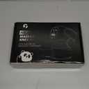 Cordless Heated Knee Massager with Vibration, Heated Knee Brace Wrap, Heating Knee Pad for Knee Elbow, Knee Heating Pad for Arthritis with 6 Heating Levels, 3 Massage Modes&Timer (Black+White)