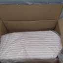 Restaurantware-Bio Tek 6.7 x 5.5 x 2.6 Inch Food Containers, 50 Durable Takeaway Boxes - Disposable, Striped, Pink And White Paper 45 Ounce Takeout Boxes, Rectangle, For Takeouts And Delivery (45 oz / #8)