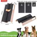 M-Shaped Dog Scratch Pad for Nails with Treat Box, Dog Nail Scratch Board for Large Dogs, Dog Nail File Toy and Shorten Dogs Side Nail Easier (with Treat Box, L)