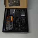 AI Dog Shock Collar 2 Dogs (10-120Lbs) - 3300FT Dog Training Collar with Remote, IPX7 Waterproof Collar with Beep, Vibration, Safe Shock for Large Medium Small Dogs, Keypad Lock and Flashing Light (Black)