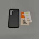TORRAS Shockproof for Samsung Galaxy S23 Case, [Military Grade Drop Tested] Translucent Matte Hard Back & Soft Edge Slim Protective for Samsung S23 Case Guardian Series, Black