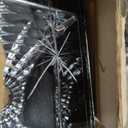 Headlights for 1992-1996 Ford F150 Bronco, LED Headlight Assembly for 92-97 F250 F350 Super Duty, Black Housing Amber Reflector