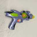 Electric Toy Space Gun, Galactic Infinity Alien Blaster Pistol for Kids Pretend Play with Flashing LED Lights and Blasting Laser FX Sounds