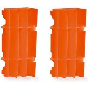 NEW KTM RADIATOR PROTECTION PLASTIC COVERS ORANGE SX XC SXF 2X 7733503400004