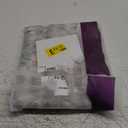 jinchan Floral Linen Tier Curtains 36 Inch Farmhouse Cafe Curtains Rod Pocket Country Flower Drapes for Small Windows for Kitchen Laundry Room Bathroom RV 2 Panels Light Filtering Blue on Beige