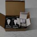 3 Pack Rechargeable Light Bulbs, Battery Emergency Light Bulb 9W Up to 24 Hours, 3000K Soft White, Battery Backup Light Bulb for Home Power Failure (3 Packs)