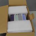 Elk and Friends Kids 7.8 Porcelain White Plates with Silicone Sleeves | Divided Plates | Suitable for Kids/Toddlers | Microwave & Dishwasher Safe | Non Slip | Snack Dishes (Sage/Misty Blue/Navy/Gray)