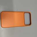 For iPhone 17 Pro Max Case Liquid Silicone Phone Cases For iPhone 17 Pro Max Skin Smooth Soft Bumper Coverphone case Orange