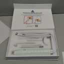 Pure Daily Care NuDerma Clinical Portable Skin Therapy Wand, Machine with 6 Fusion Neon + Argon Wands  Anti Aging - Clarifying - Skin Tightening & Radiance - Wrinkle Reducing (7 Piece Set)