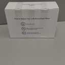 LOFE Organic Buckwheat Pillow for Sleeping with Organic Cotton Pillowcase - 14''x20'' Adjustable Pillow, Breathable for Cool Sleep, Cervical Support for Back and Side Sleepers(Tartary Buckwheat Hulls) (Off White(pure))