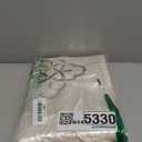 TEXAS LINEN CO. 100% Organic Cotton Percale Pillow Cases Standard/Queen Size Set of 2 - Percale Pillowcases Standard/Queen, Soft, Cooling Pillow Cases for Sleeping, Cotton Pillow Covers - Ivory