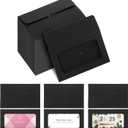 150 Pcs Window Gift Card Envelopes, 3.9 x 2.4 Inch Gift Card Sleeves, Credit Size Business Invitation Cards Envelopes for Christmas Wedding Invitation