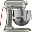 KitchenAid KSM8990CU 8-Quart Commercial Countertop Mixer, 10-Speed, Gear-Driven, Contour Silver