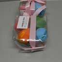 2 x Easter Decoration Egg Hanging Ornaments, 8 Pcs 3 inch Large Decorations Artificial Velvet Colorful Tree Gifts Box for Trees Spring Decorative for DIY Crafts Party School Office Home Decor