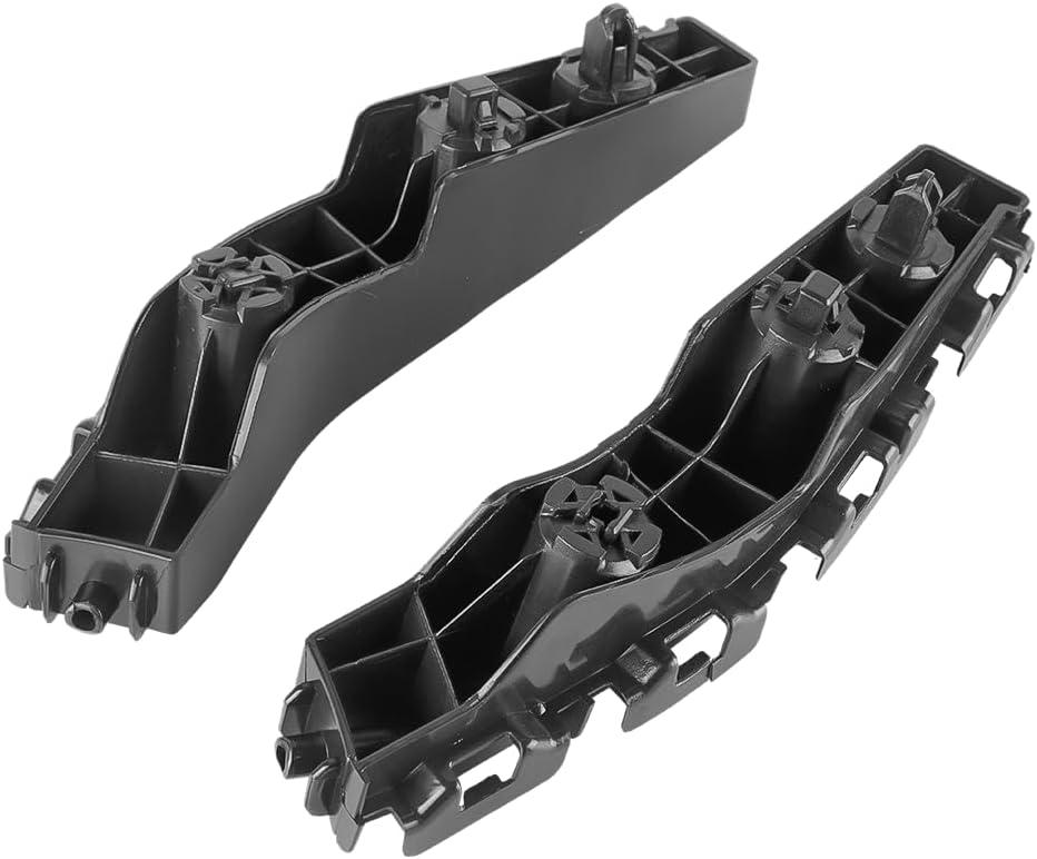 1 Pair Left and Right Side Front Bumper Bracket Bumper Mount Support Bracket - Compatible for Jeep Compass 2.0L L4 - Gas, 2.4L L4 - Gas 2011-2017 - Replace Part 5182596AC, 5182597AC