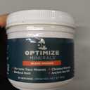 Optimize Minerals Trace Mineral Powder Supplement, Blood Orange 30 Servings BBD" 06-2028