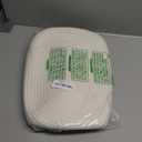 CubesLand Cute and Durable Small Cotton Rope Basket for Organizing, Woven Closet Storage Bin,Shelves Closet Storage Basket, Bathroom Storage Organizer Bin, Nursery Toy Basket Bin, White Basket (14''x10''x5'')